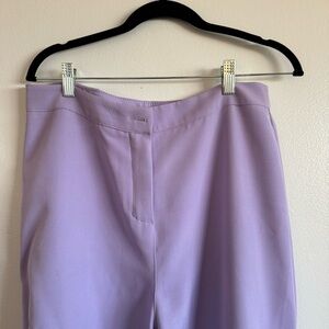 Purple wide leg pants